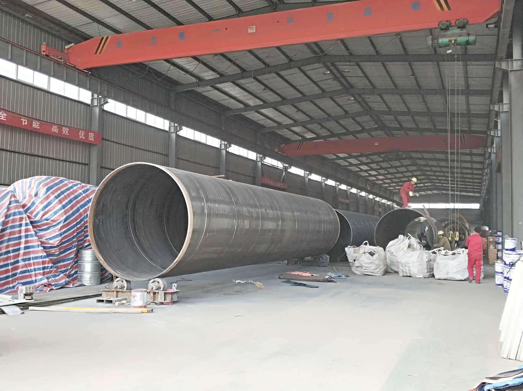 螺旋钢管工艺流程